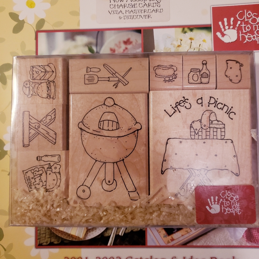 CLOSE TO MY HEART STAMP SET OF 9